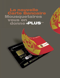 Aramis, la carte bancaire du groupe Mousquetaires