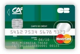 Carte bancaire Crédit Agricole